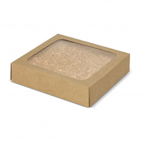 Oakridge Cork Coaster Square - Set of 4