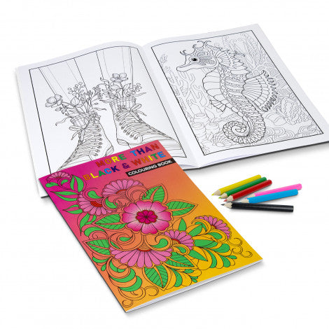 Custom Cover Colouring Book - A4
