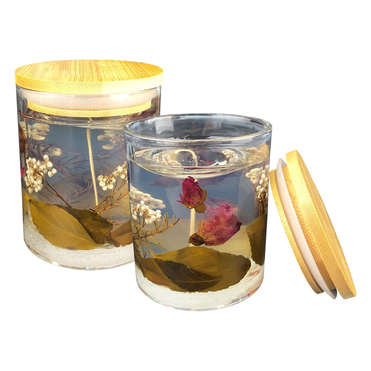 Floral Candle