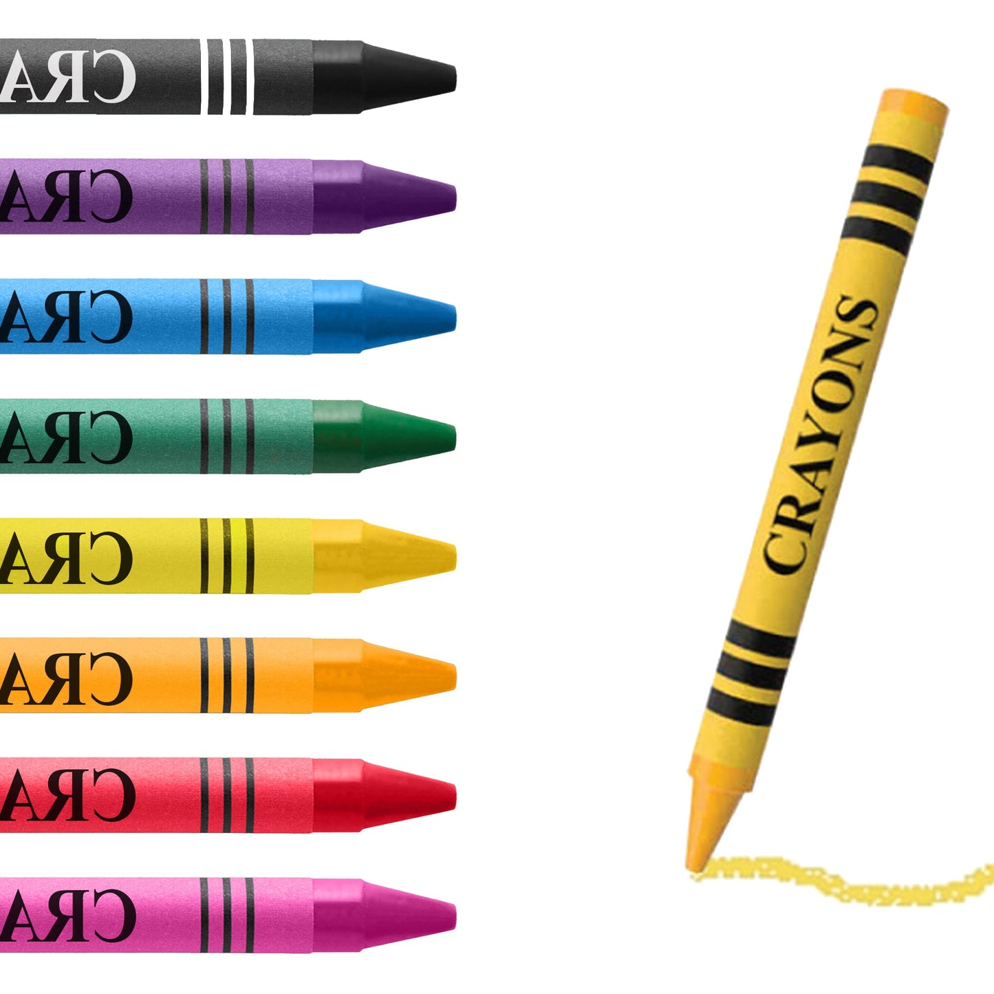 Vincent 8CT Crayon Set