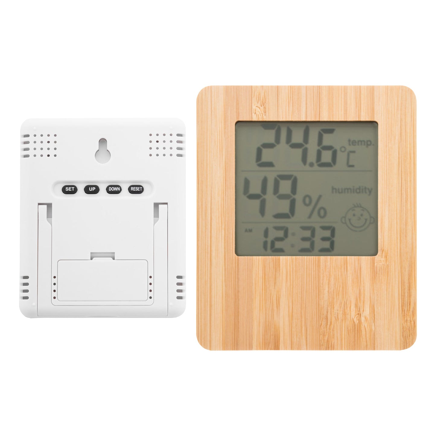 Bamboo Desk Clock