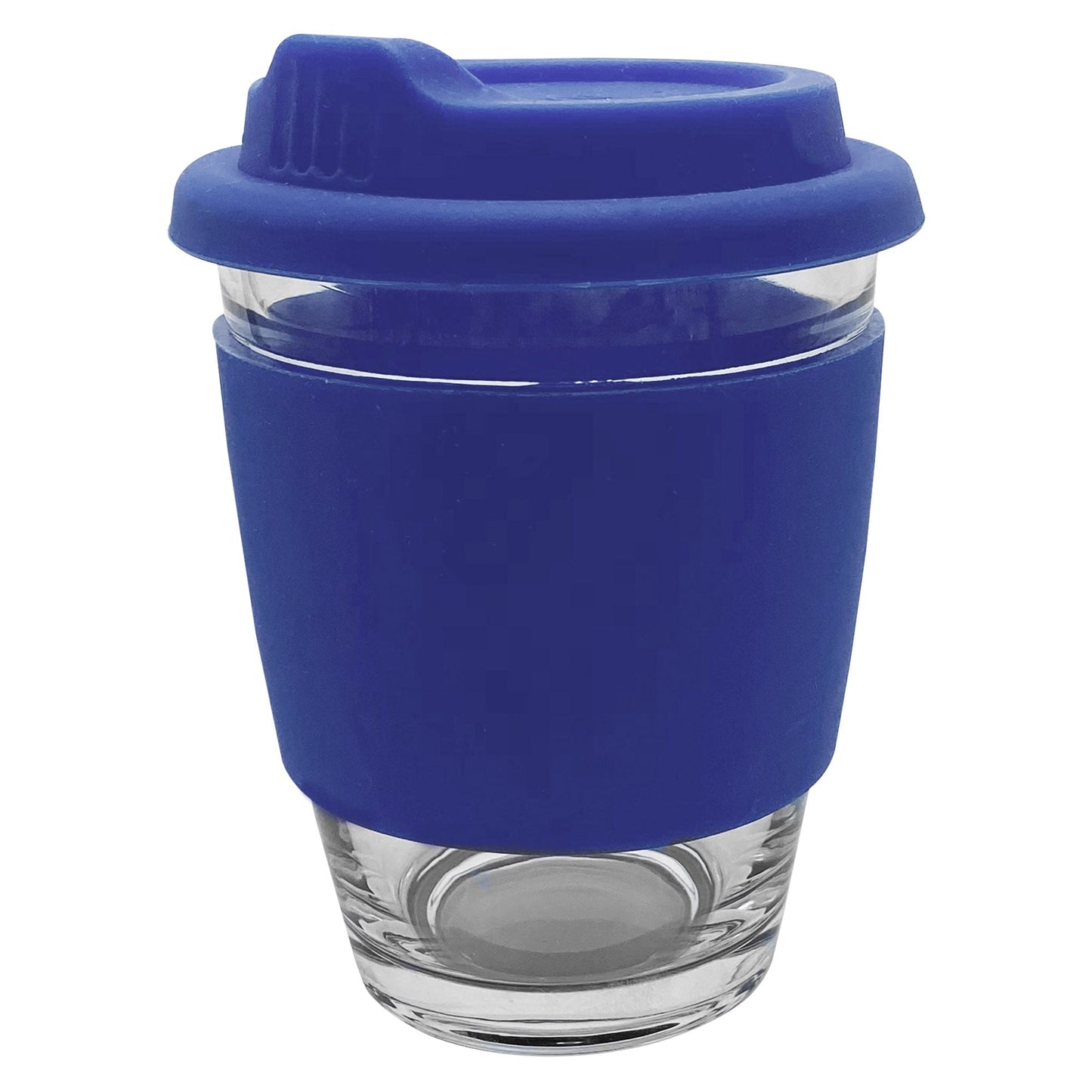 Carlo Glass Coffee Cup - Silicone