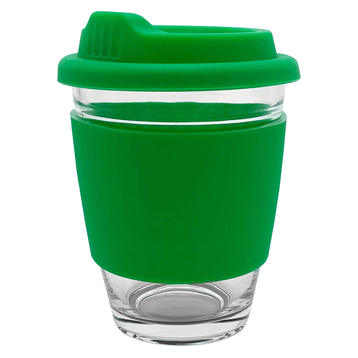 Carlo Glass Coffee Cup - Silicone