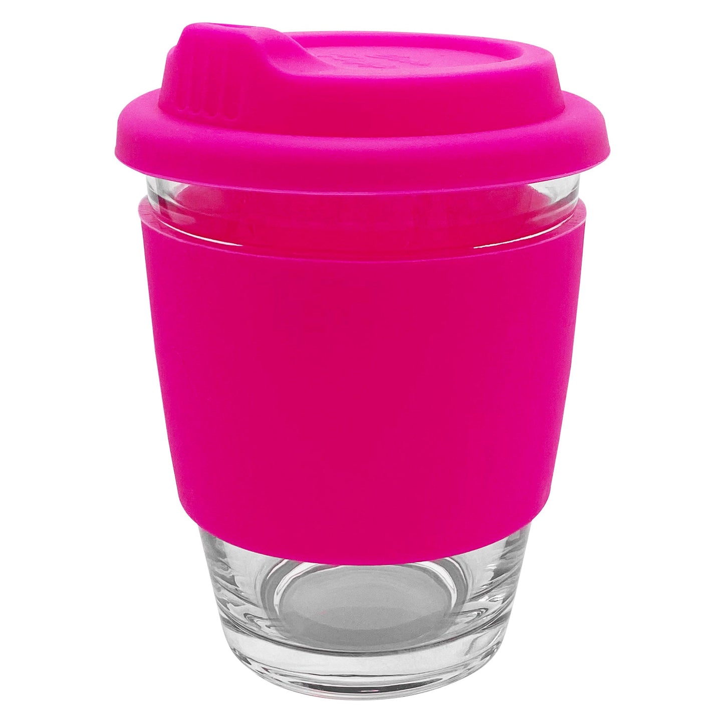 Carlo Glass Coffee Cup - Silicone