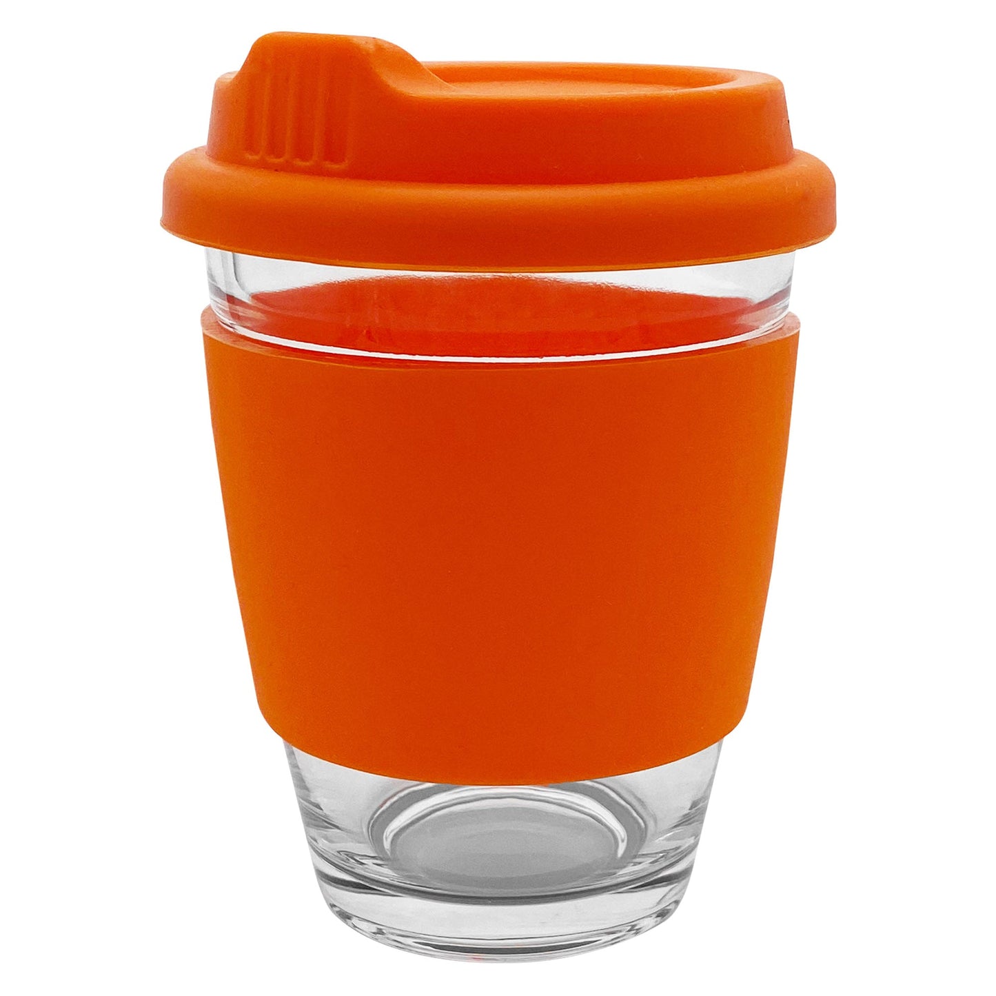 Carlo Glass Coffee Cup - Silicone
