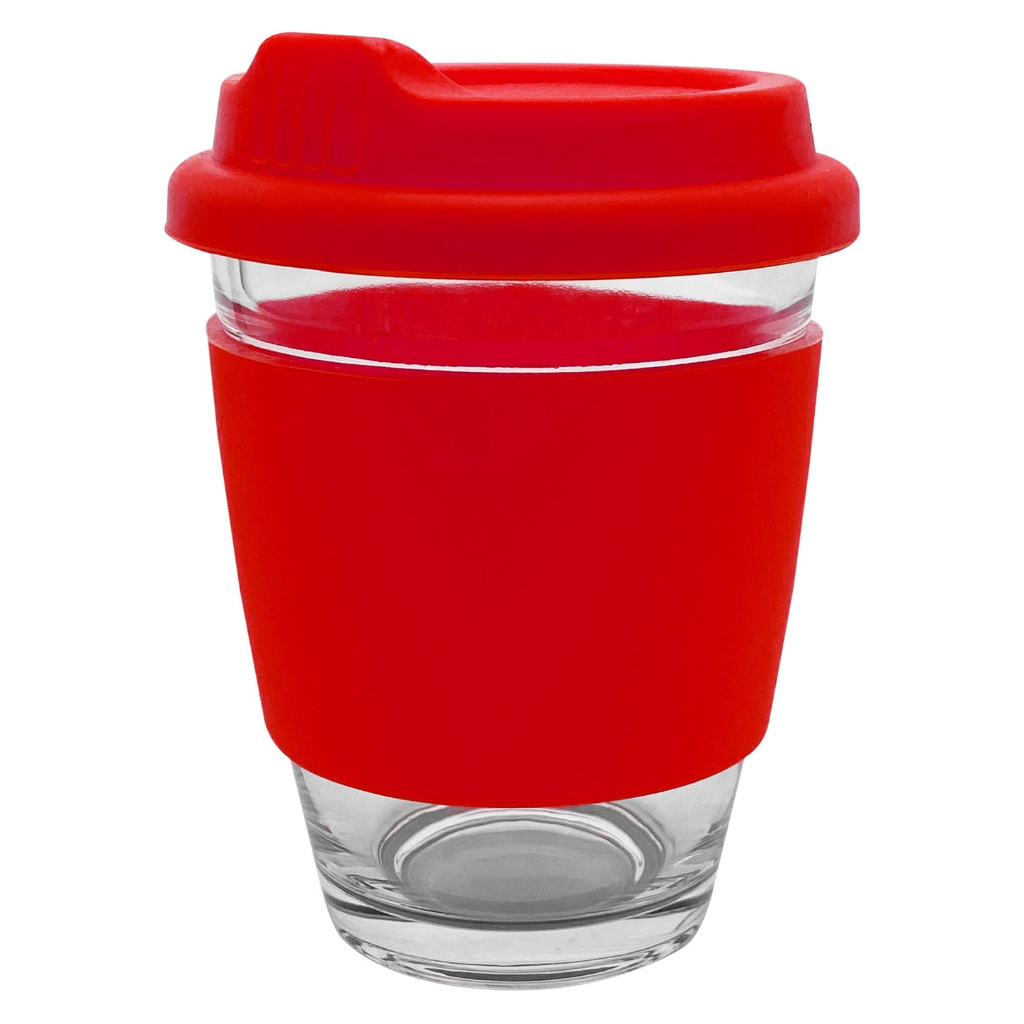 Carlo Glass Coffee Cup - Silicone