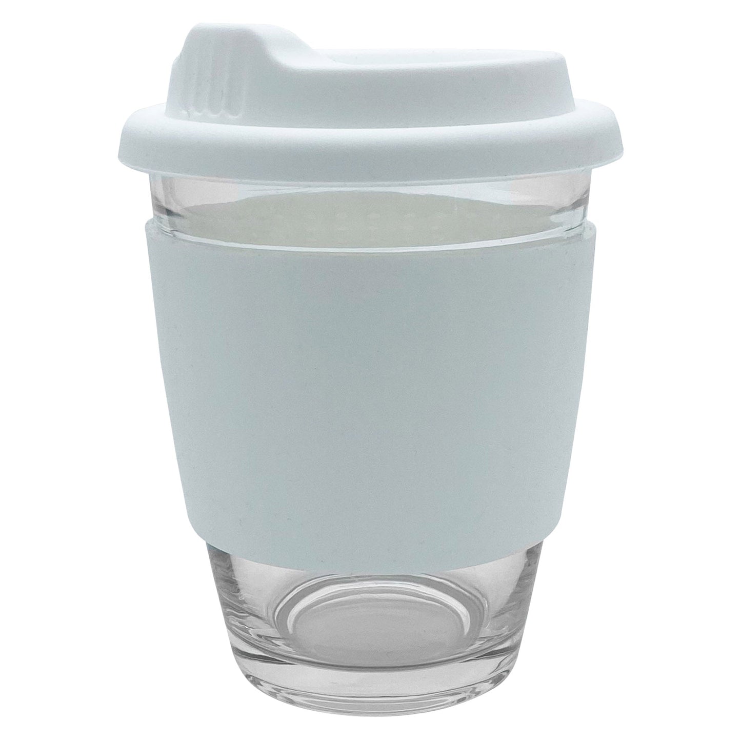 Carlo Glass Coffee Cup - Silicone