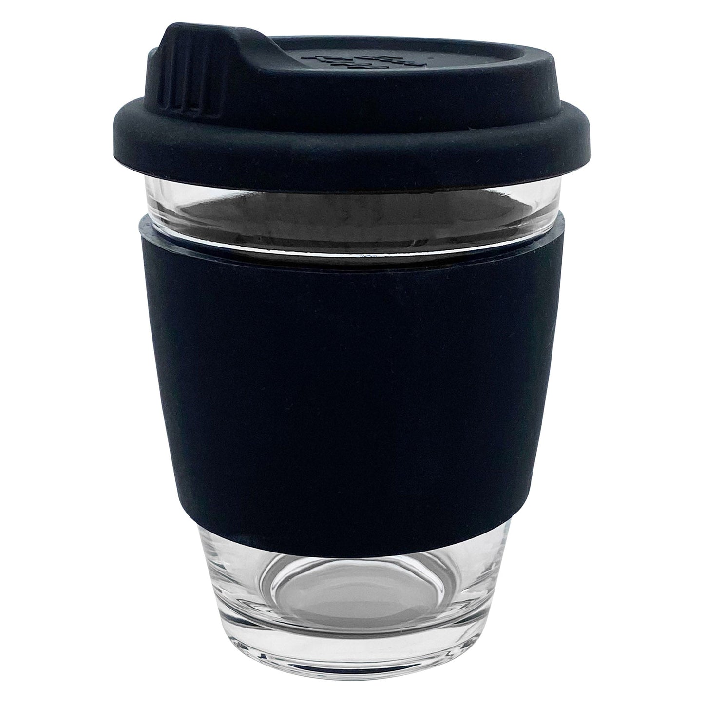 Carlo Glass Coffee Cup - Silicone