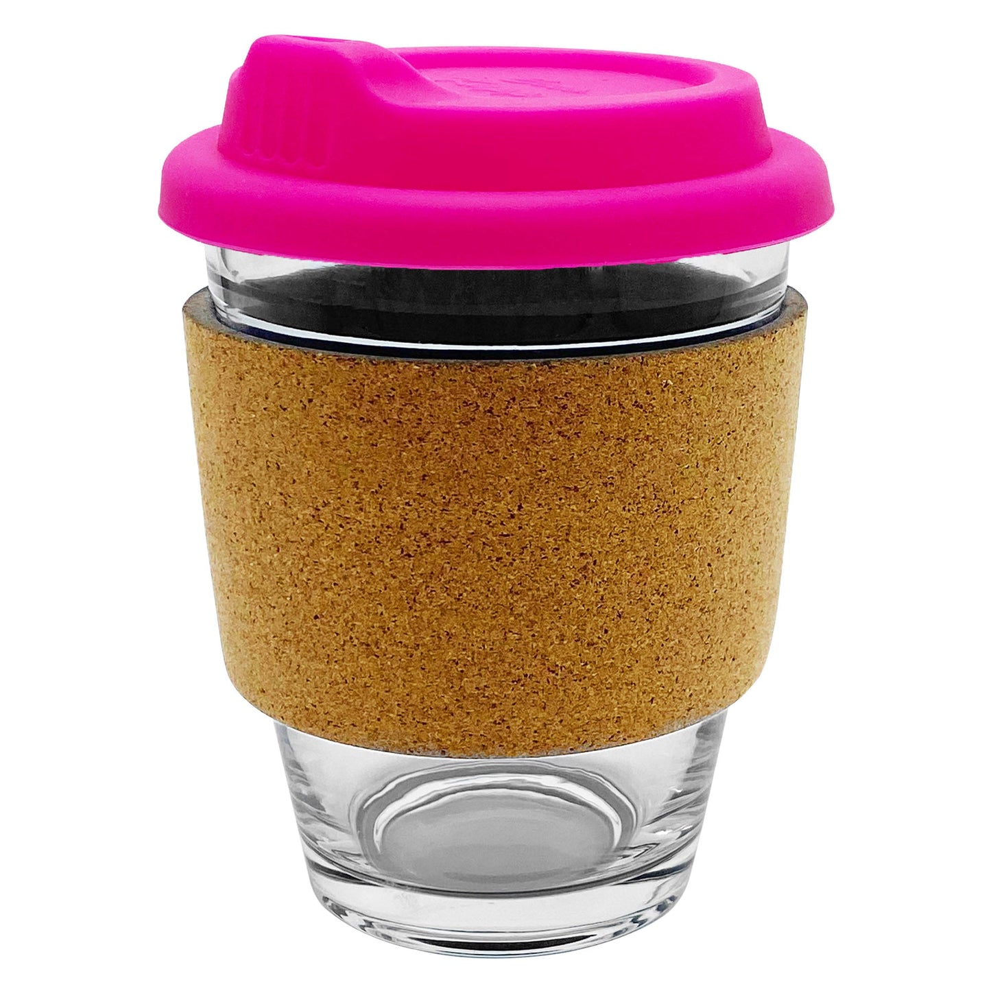 Carlo Glass Coffee Cup - Cork