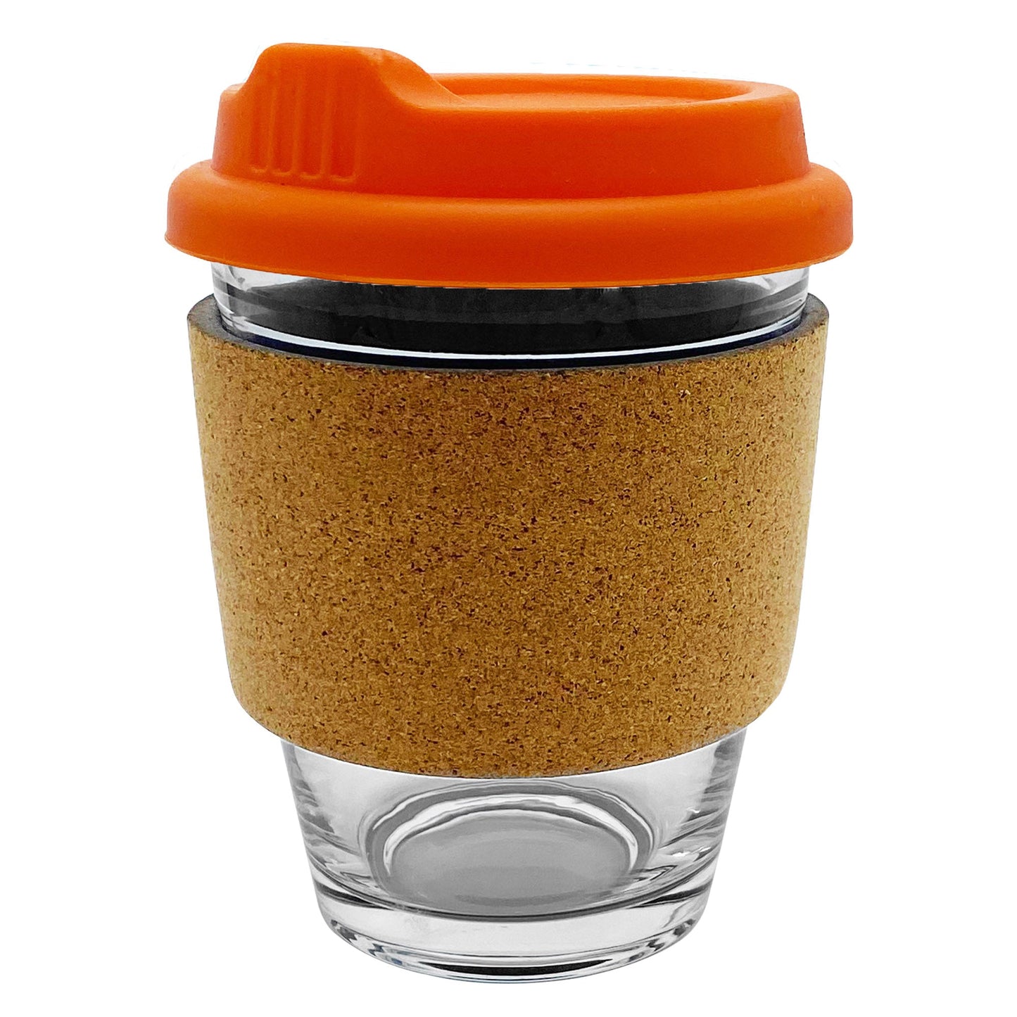 Carlo Glass Coffee Cup - Cork