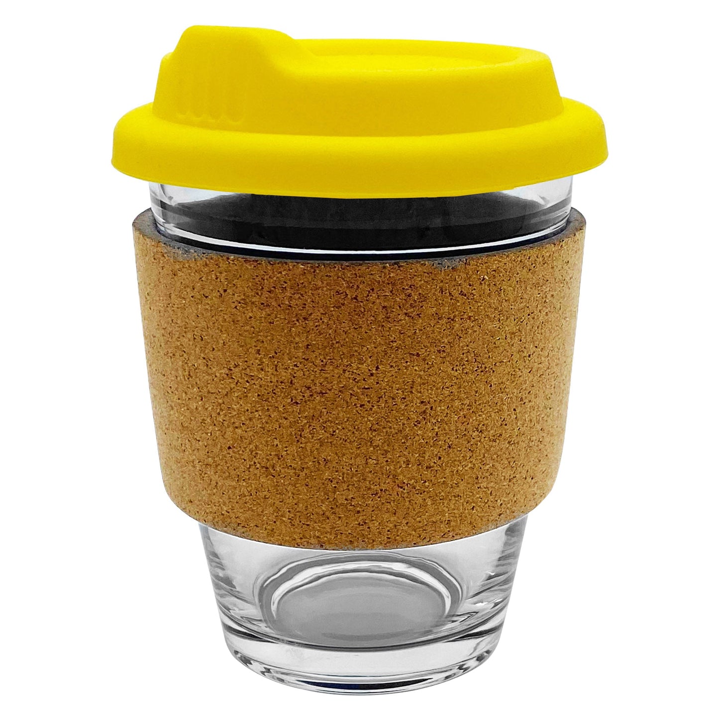 Carlo Glass Coffee Cup - Cork