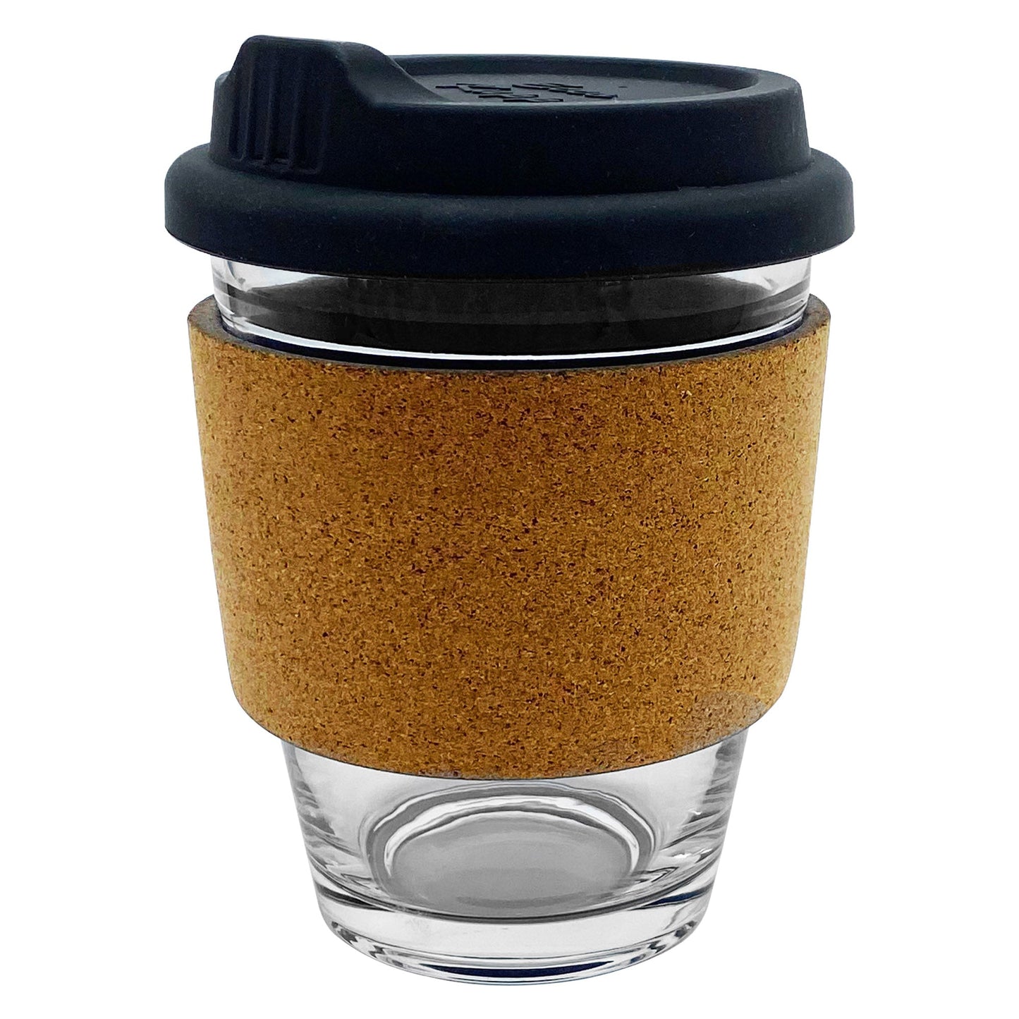 Carlo Glass Coffee Cup - Cork