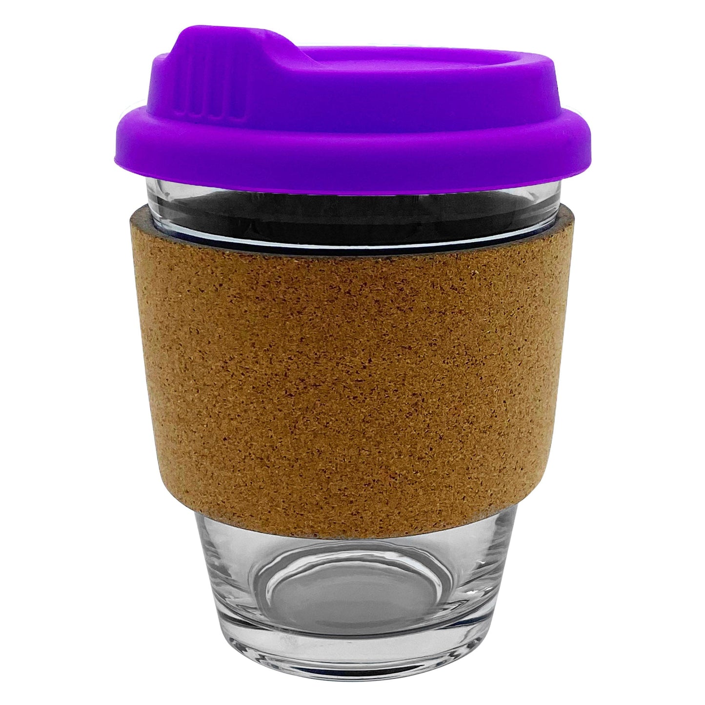 Carlo Glass Coffee Cup - Cork