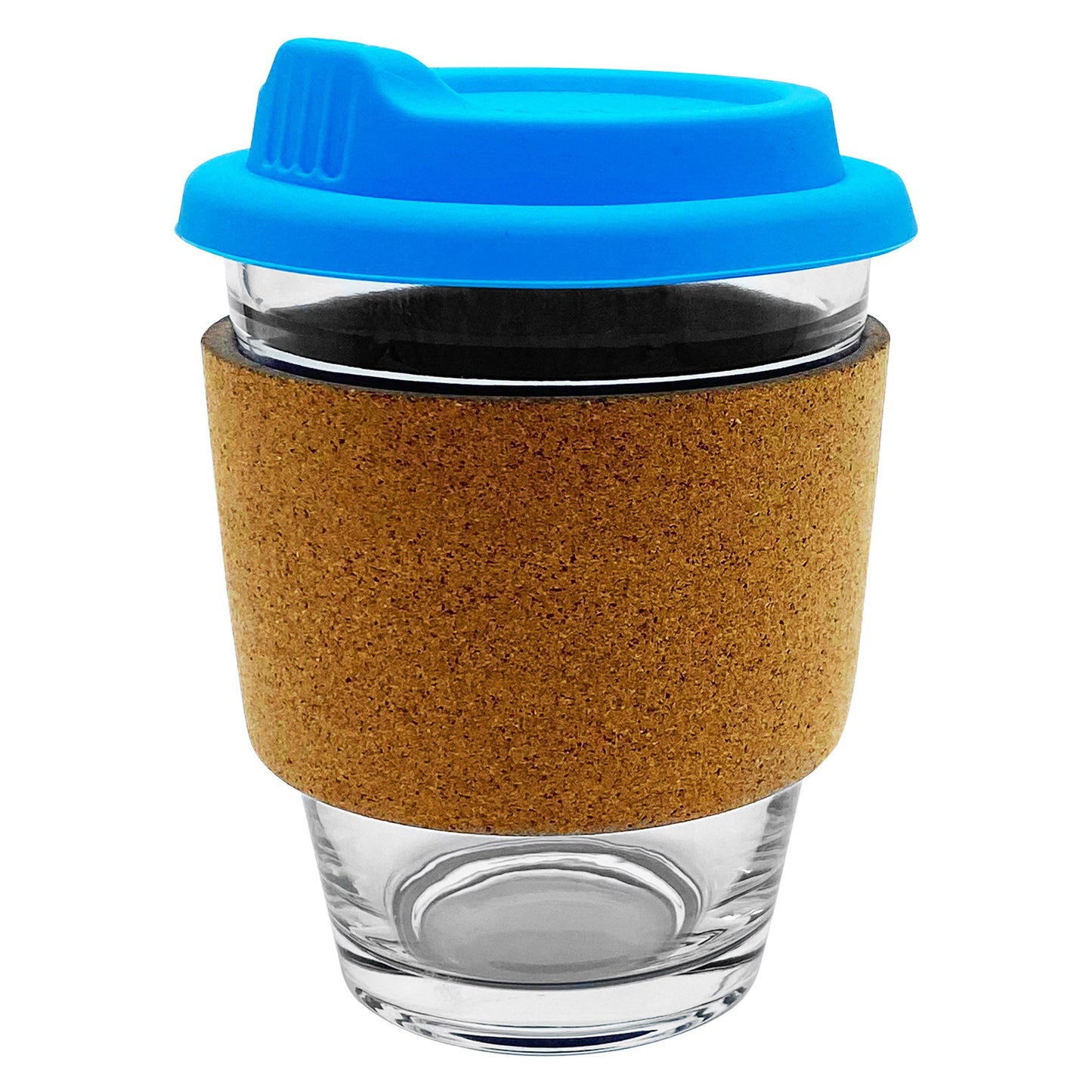 Carlo Glass Coffee Cup - Cork