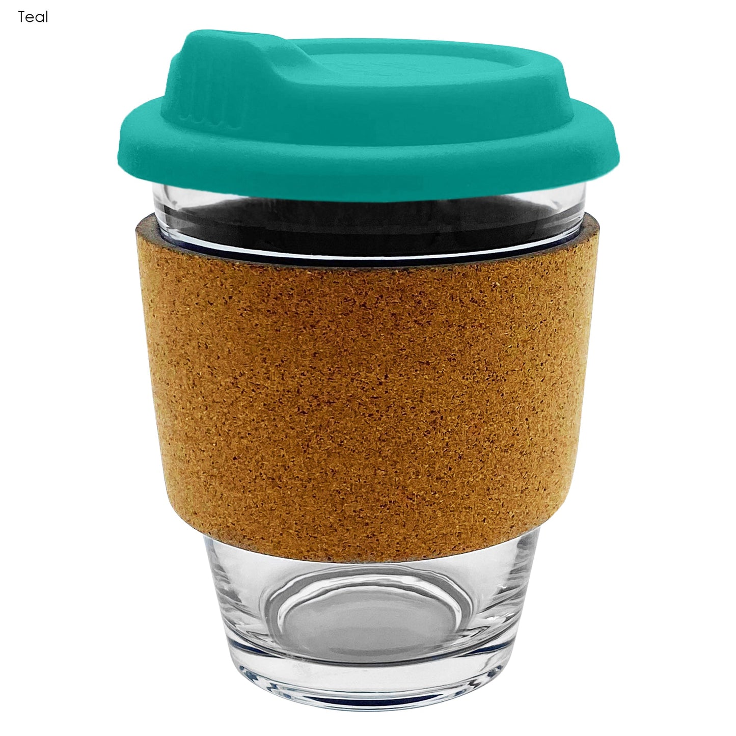 Carlo Glass Coffee Cup - Cork