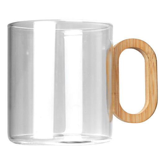 Cottage Glass Coffee Cup