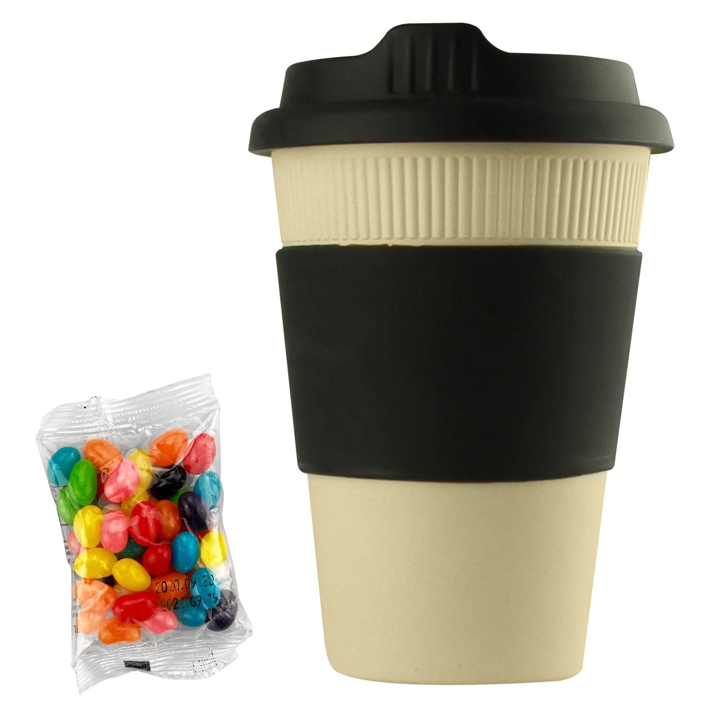 Jelly Bean In 12oz Bamboo Cup