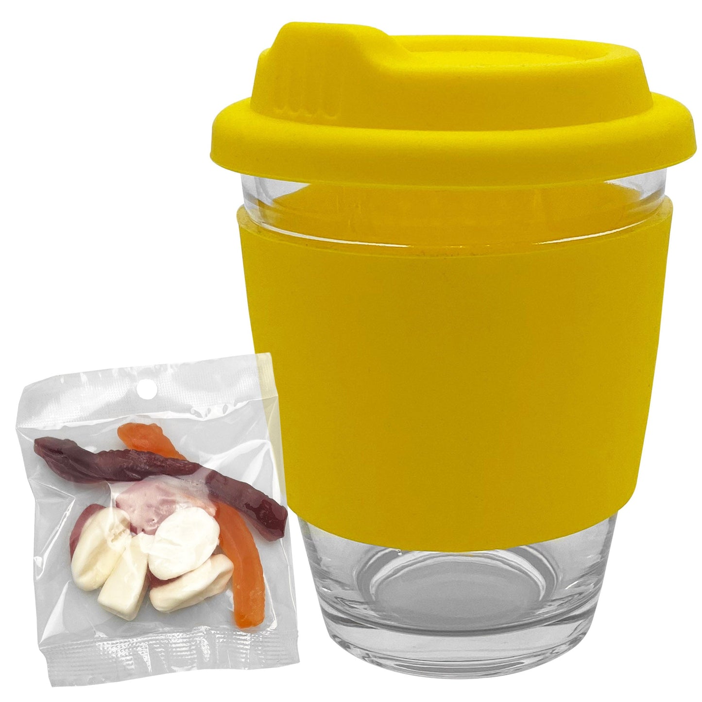 Jelly Party Mix in Carlo Glass Coffee Cup
