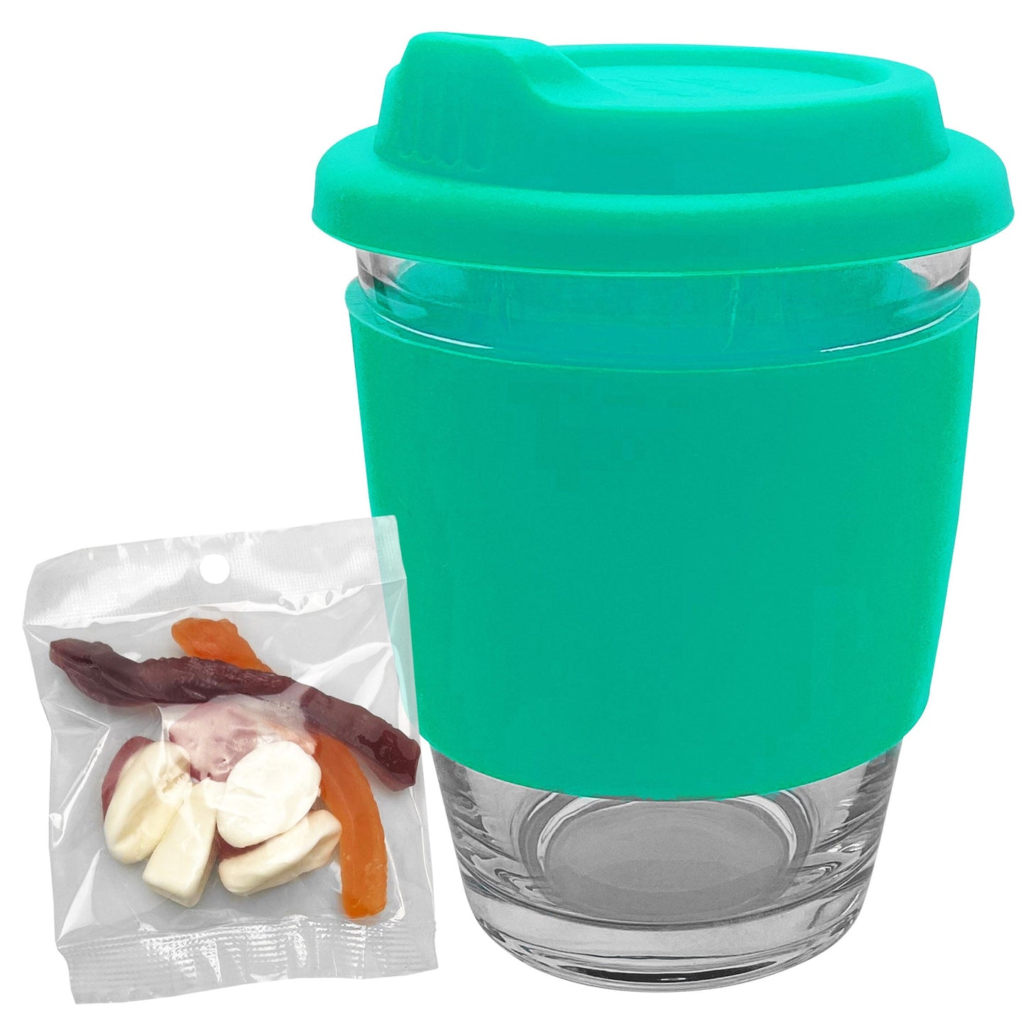 Jelly Party Mix in Carlo Glass Coffee Cup