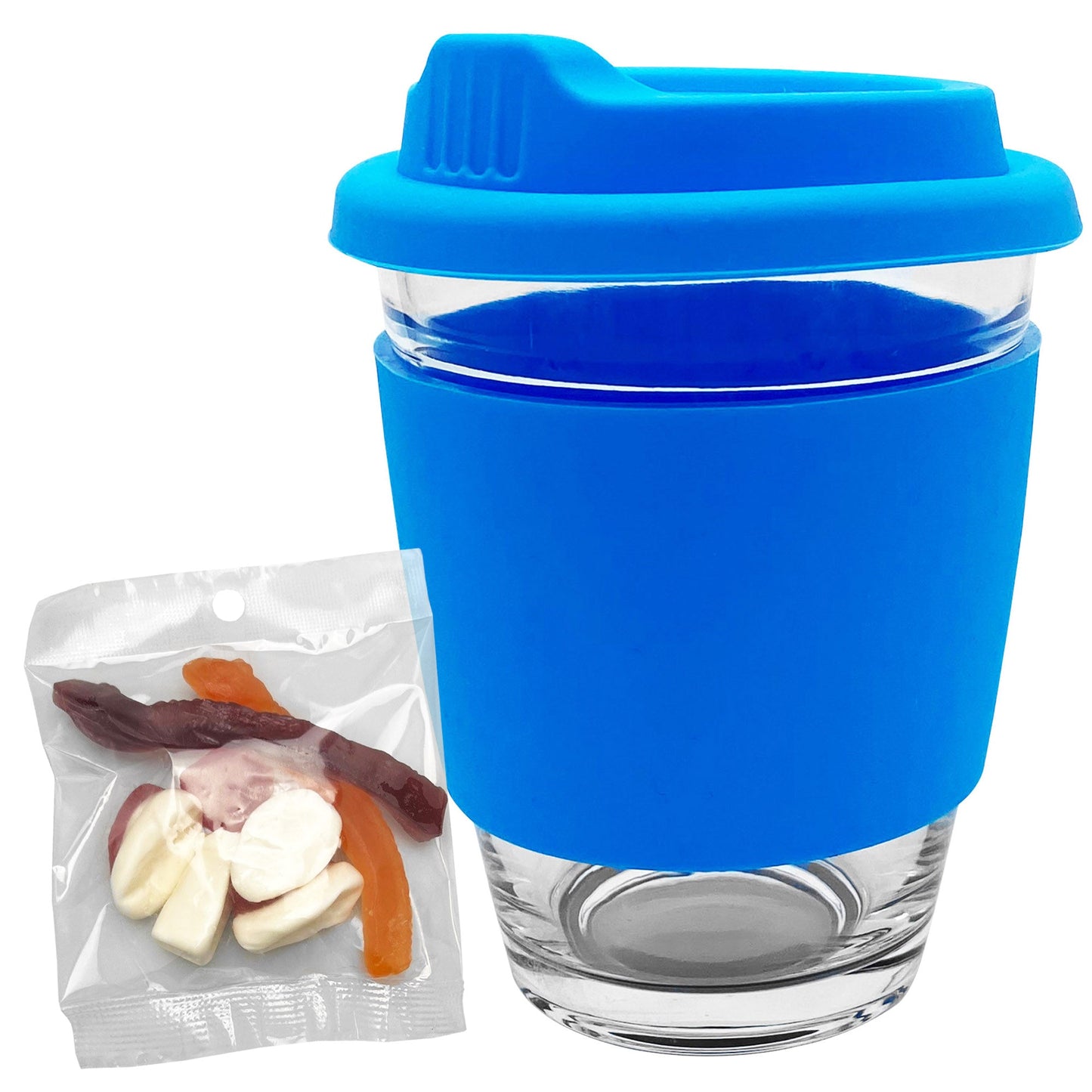 Jelly Party Mix in Carlo Glass Coffee Cup