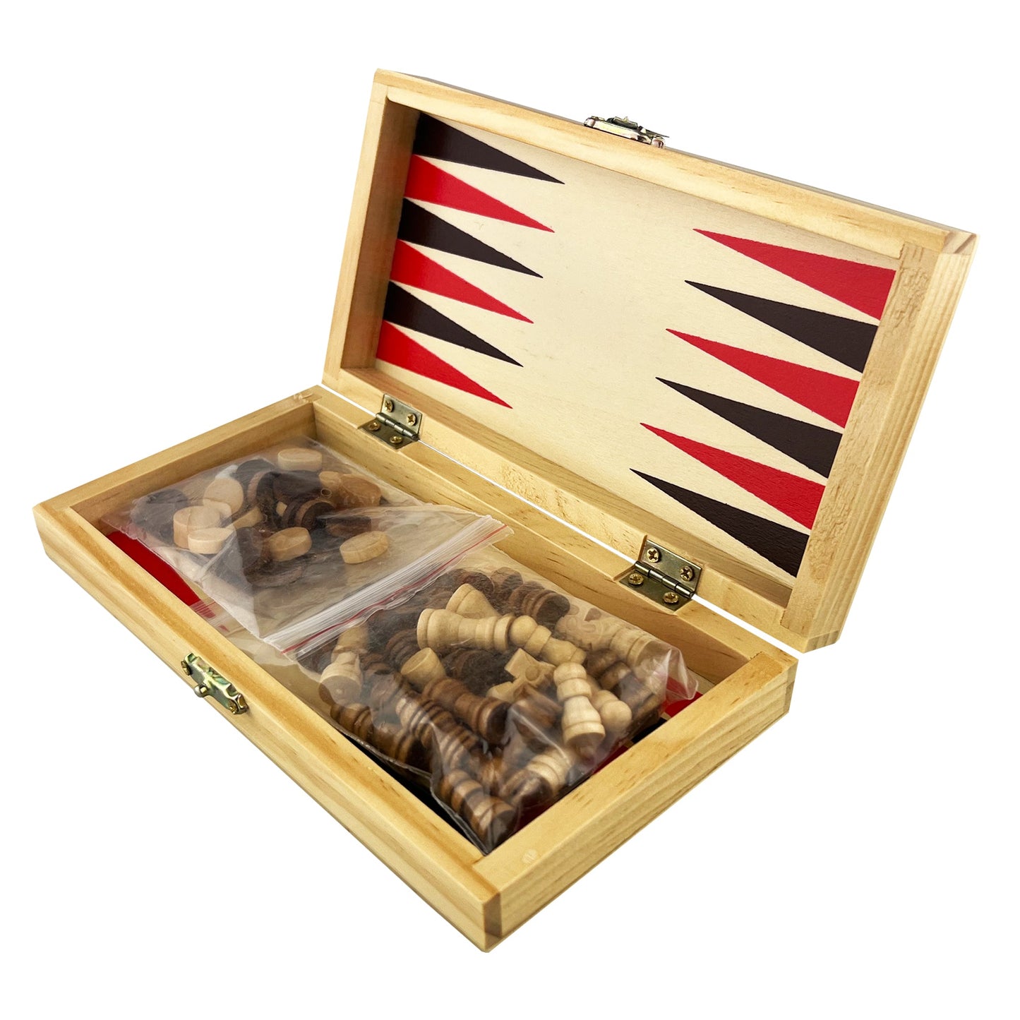 3in1 Wooden Play Case