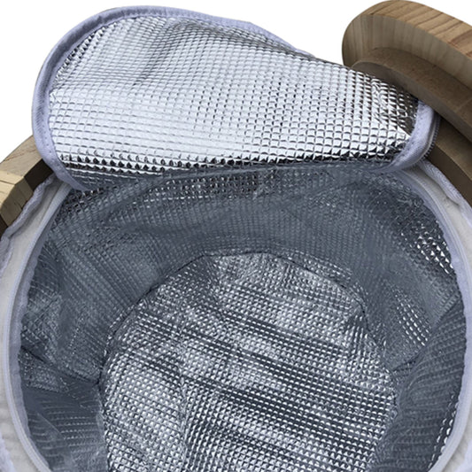 Scotch Wicker Picnic Cooler Basket Round