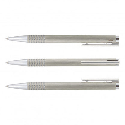 LAMY Logo Pen - Brushed Steel