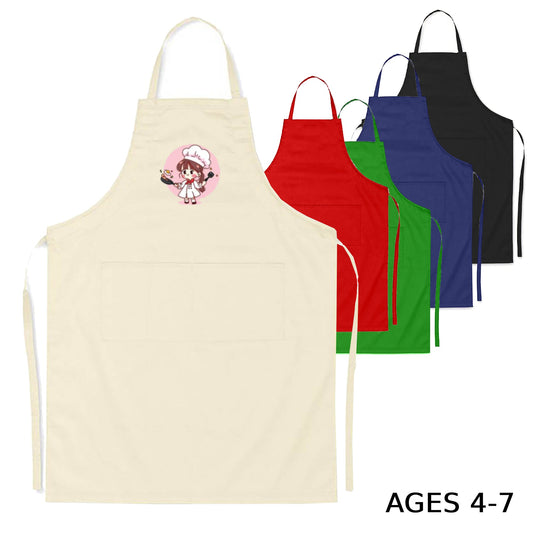 Junior Cotton Apron - Age 4-7