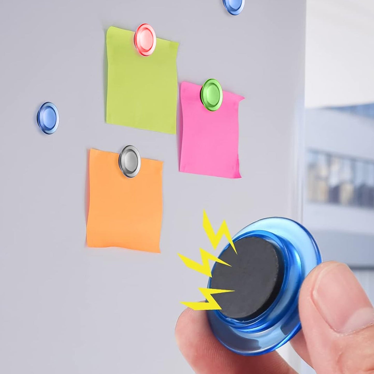 Plastic Button Magnet