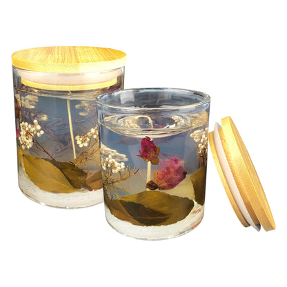 Floral Candle