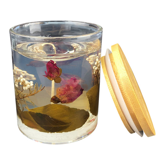 Floral Candle