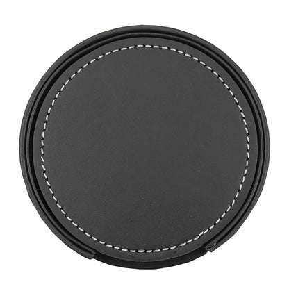 Franklin Leather Coaster Set of 6