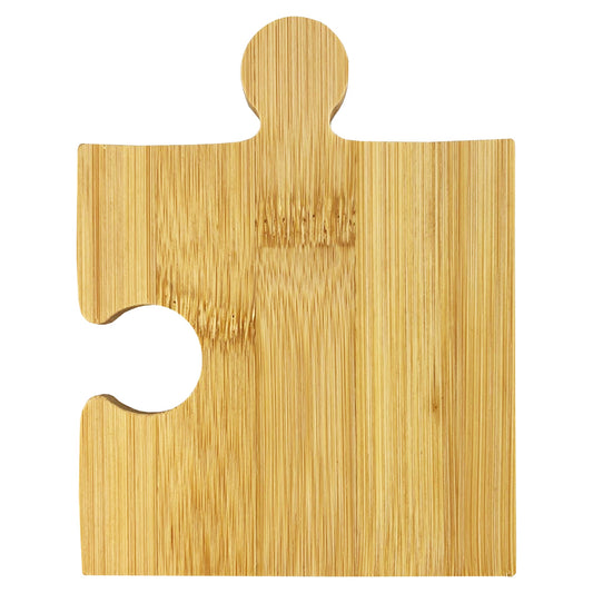 Puzzle Bamboo Coaster Set