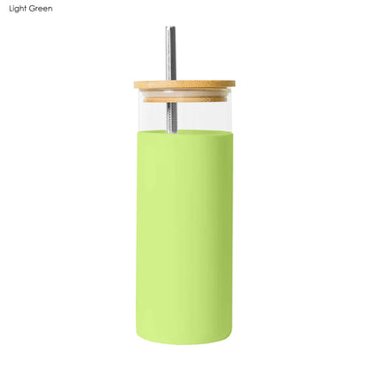 Vanisa Glass Drink Bottle with Sleeve