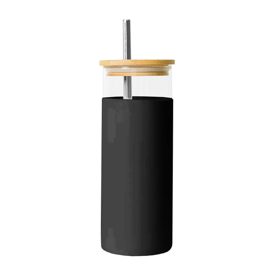Vanisa Glass Drink Bottle with Sleeve