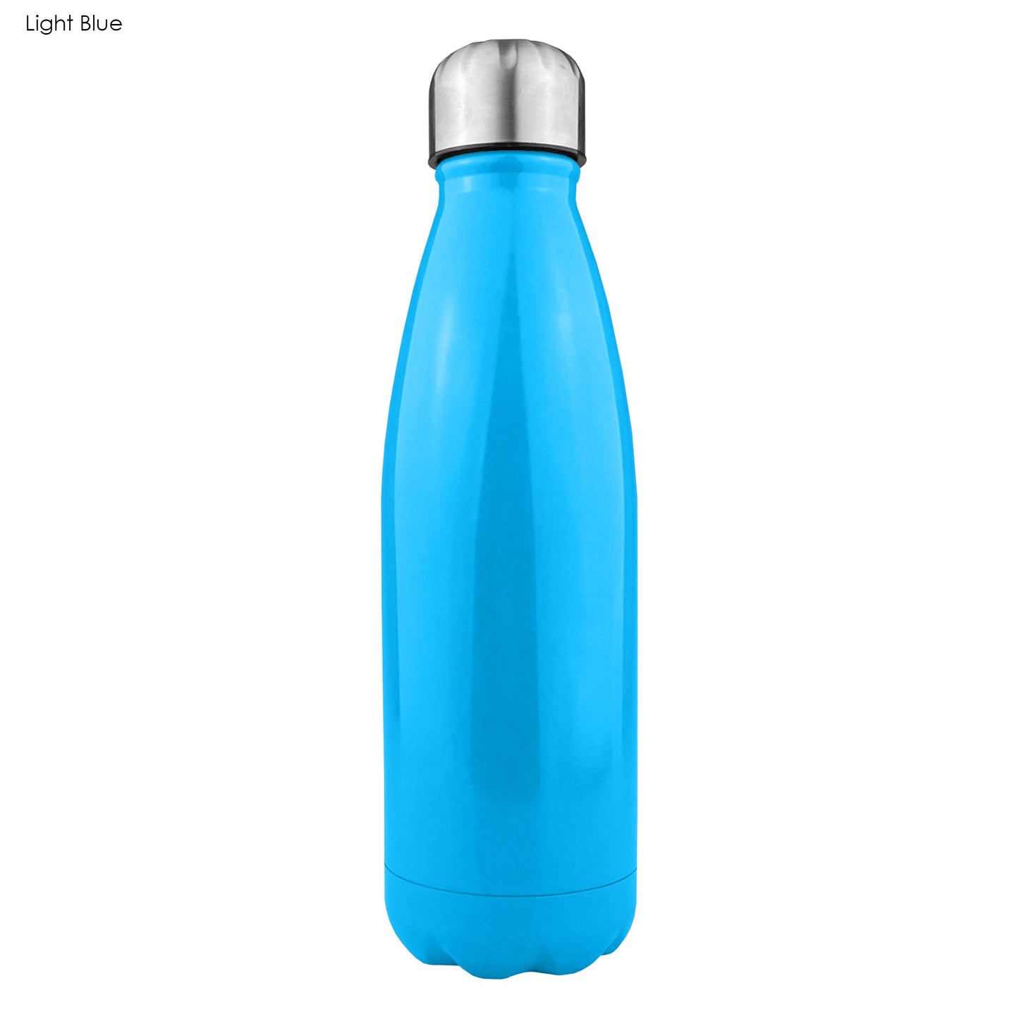 Komo Shiny Stainless Steel Drink Bottle Single Wall