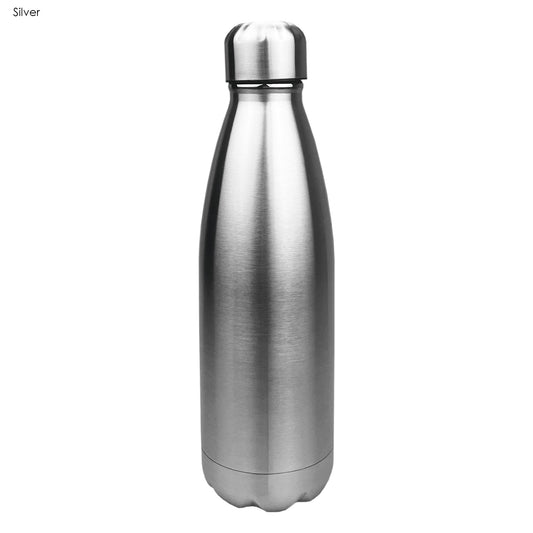 Komo Shiny Stainless Steel Drink Bottle Single Wall