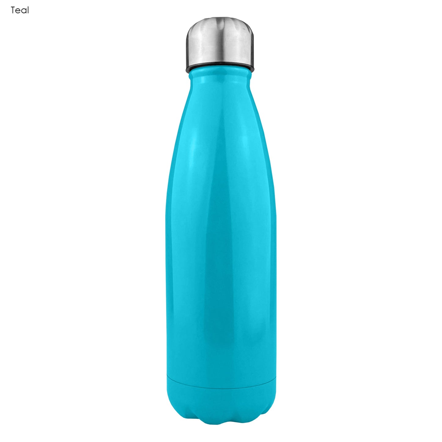 Komo Shiny Stainless Steel Drink Bottle Single Wall