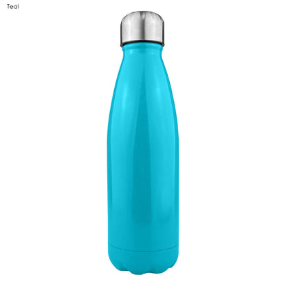 Komo Shiny Stainless Steel Drink Bottle Single Wall