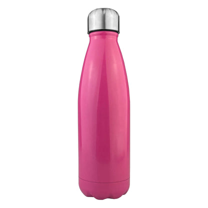 Komo Shiny Stainless Steel Drink Bottle Single Wall