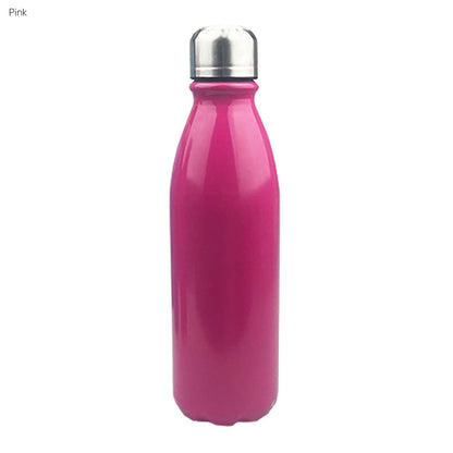Komo Shiny Aluminium Drink Bottle Single Wall