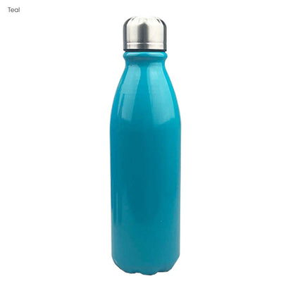 Komo Shiny Aluminium Drink Bottle Single Wall