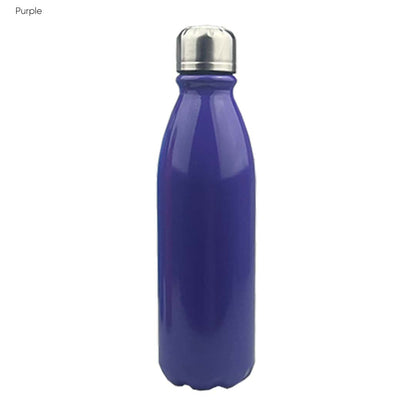 Komo Shiny Aluminium Drink Bottle Single Wall