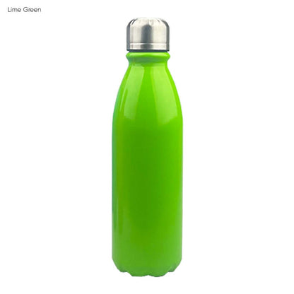 Komo Shiny Aluminium Drink Bottle Single Wall