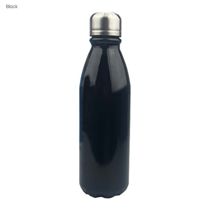 Komo Shiny Aluminium Drink Bottle Single Wall