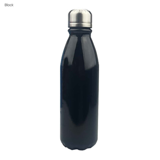 Komo Shiny Aluminium Drink Bottle Single Wall