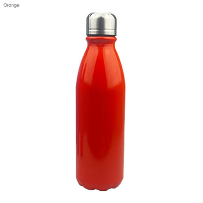 Komo Shiny Aluminium Drink Bottle Single Wall