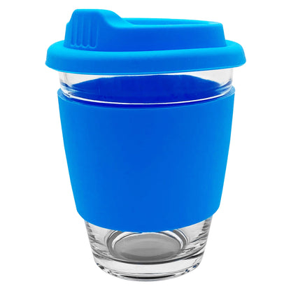 Carlo Glass Coffee Cup - Silicone