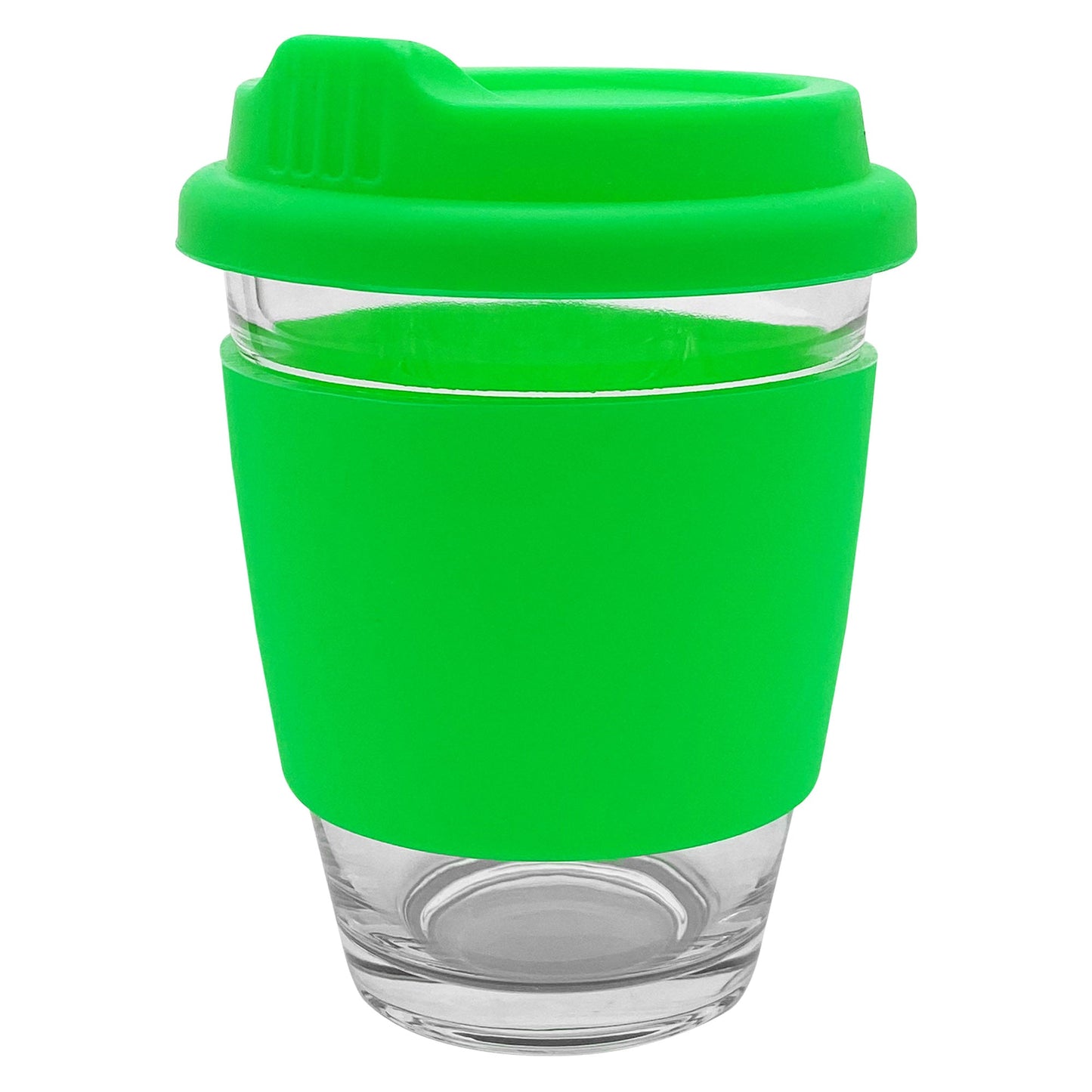 Carlo Glass Coffee Cup - Silicone