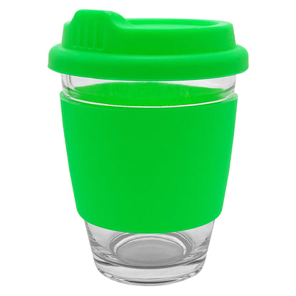 Carlo Glass Coffee Cup - Silicone